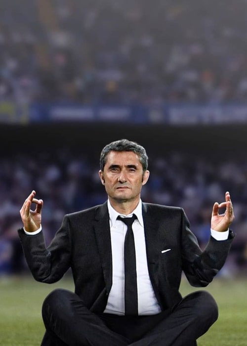 Ernesto Valverde as seen in an Instagram Post in November 2019