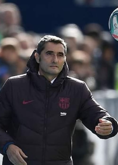 Ernesto Valverde as seen in an Instagram Post in September 2019