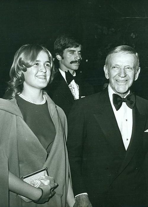 Fred Astaire as seen with his granddaughter Phyliss in the 1970s