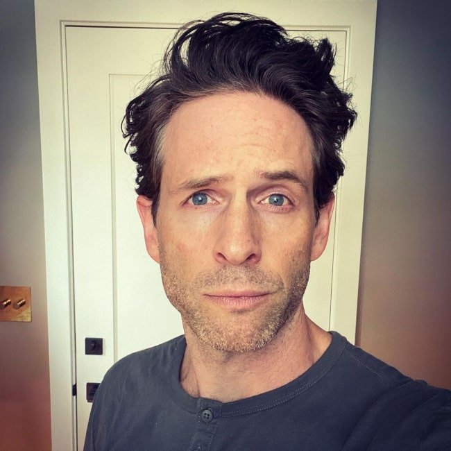 Glenn Howerton in May 2020 noticing his hair to be getting very big