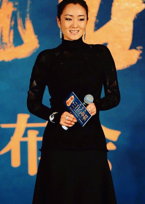 Gong Li as seen in an Instagram Post in April 2016