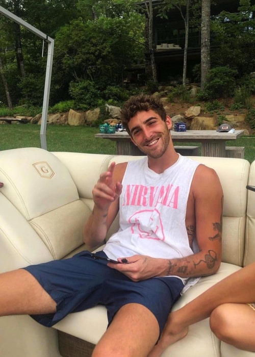 Jackson Guthy as seen in a picture that was taken in June 2019