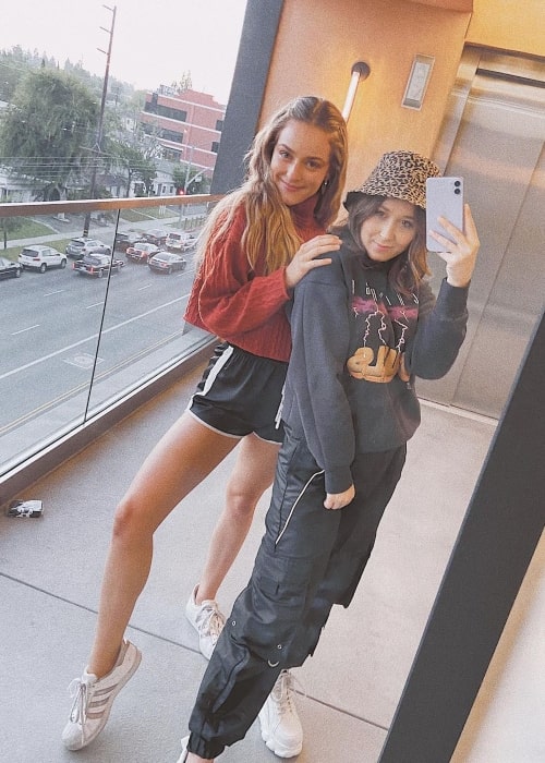 Jacqueline Scislowski as seen in a selfie that was taken with her friend Sofia Quinn in July 2020