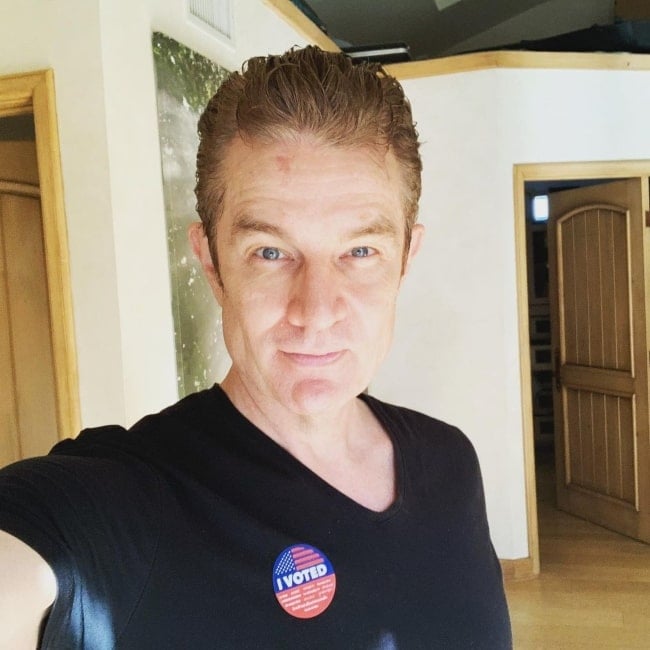 James Marsters in March 2020 feeling very good after voting and have say in the current scenario