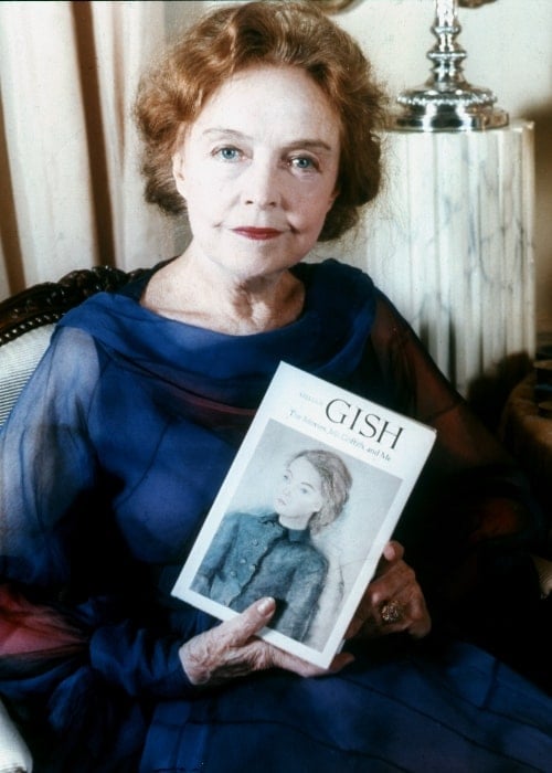 Lillian Gish as seen at 80 years of age in 1973
