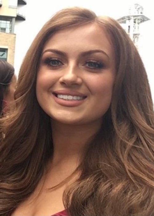 Maisie Smith pictured at the 2019 British Soap Awards in Salford