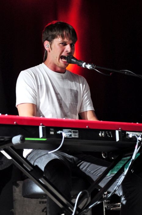 Mark Foster as seen at the Big Day Out Festival in 2012