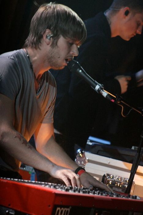 Mark Foster as seen onstage at the Bluebird Theater in Denver, Colorado