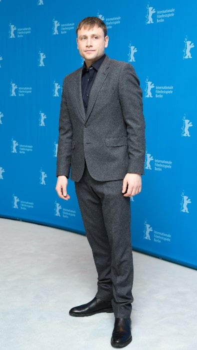 Max Riemelt presenting the film 'Berlin Syndrome' at the Berlinale 2017