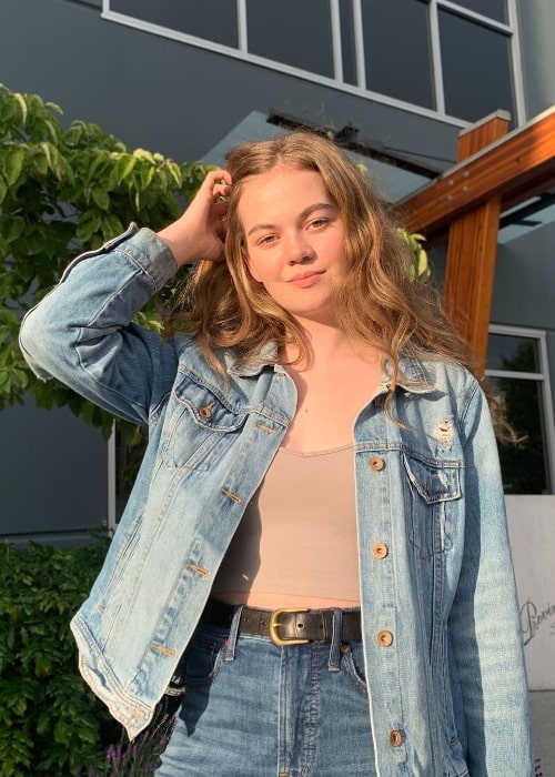 Megan Charpentier posing for a picture in July 2020