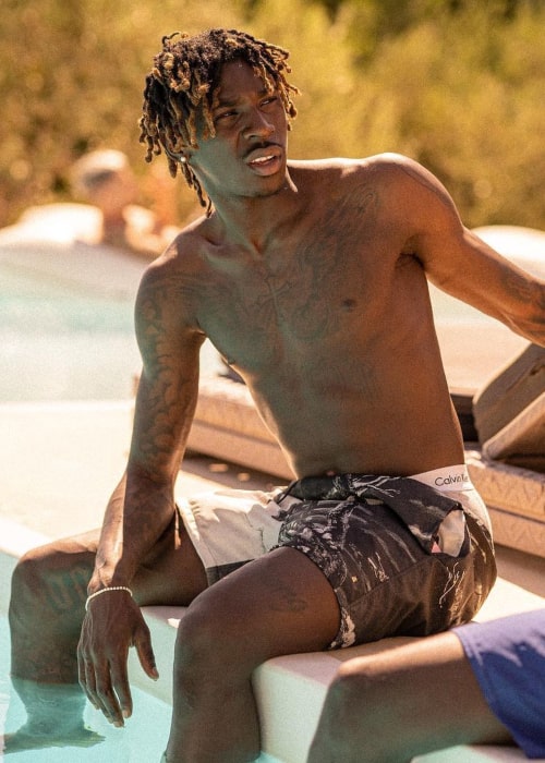 Moise Kean as seen in an Instagram Post in July 2020