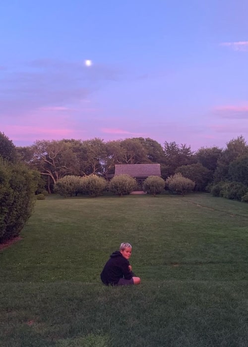 Moses Martin as seen in a picture that was taken in Amagansett, New York in August 2019