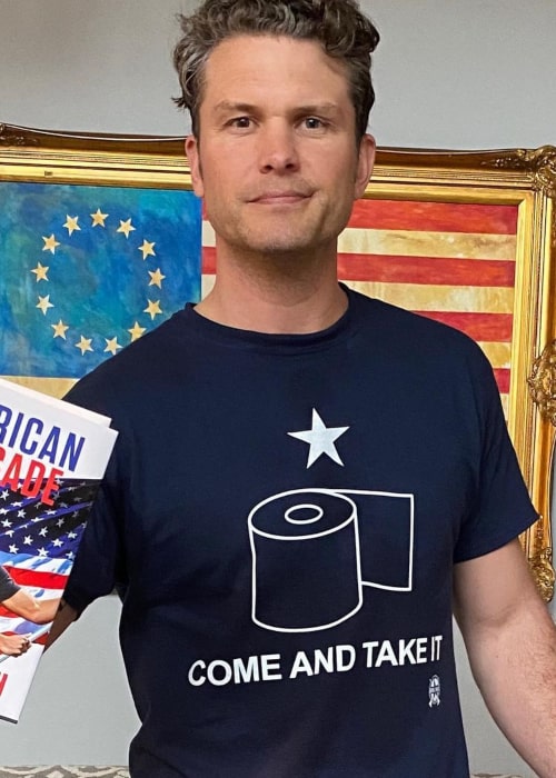 Pete Hegseth as seen in an Instagram Post in March 2020