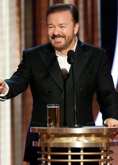 Ricky Gervais as seen in an Instagram Post in January 2020