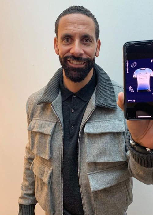 Rio Ferdinand as seen in an Instagram Post in February 2020