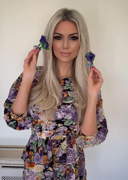 Rosanna Davison as seen in an Instagram Post in April 2020