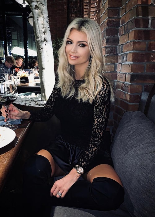 Rosanna Davison as seen in an Instagram Post in November 2019