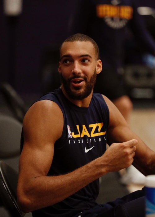 Rudy Gobert as seen in an Instagram Post in June 2020