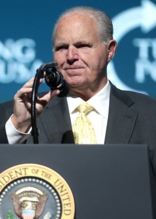Rush Limbaugh as seen in an Instagram Post in July 2016