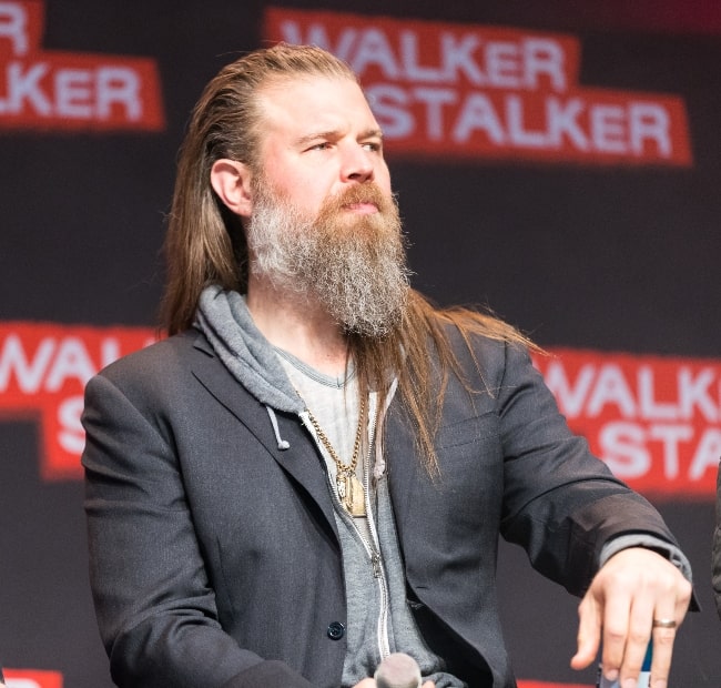 Ryan Hurst as seen during Walker Stalker Con at Maimarkthalle, Mannheim, Baden-Württemberg, Germany in March 2018