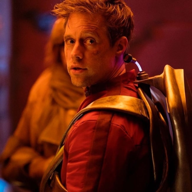 Shaun Sipos in a still from the television series Krypton in August 2019