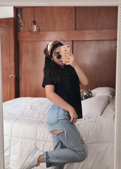 Sofi Tirado as seen in a selfie that was taken in September 2020