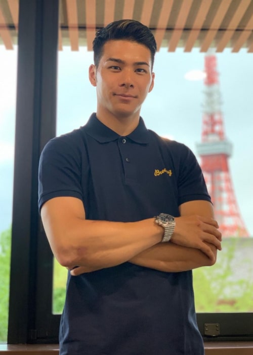 Takaaki Nakagami as seen in an Instagram Post in June 2020