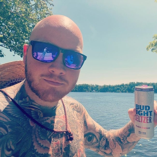 TimTheTatman as seen in a selfie that was taken in July 2020