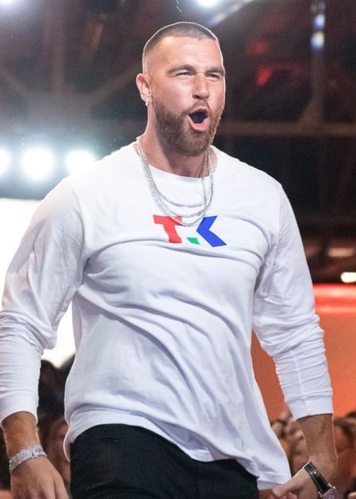 Travis Kelce as seen in an Instagram Post in September 2019