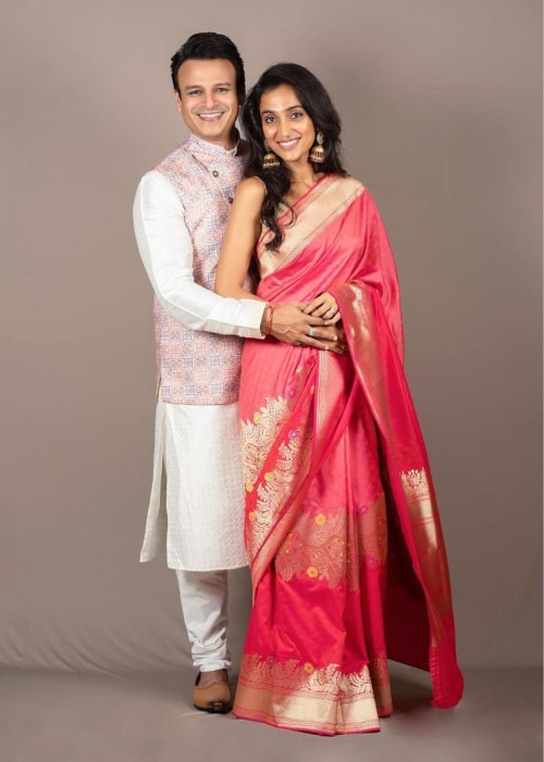 Vivek Oberoi and Priyanka Alva, as seen in October 2019