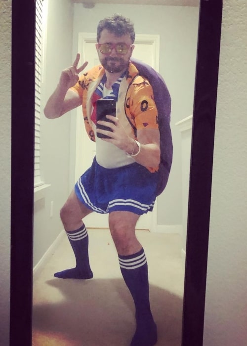 ZeRoyalViking as seen in a selfie that was taken in October 2019