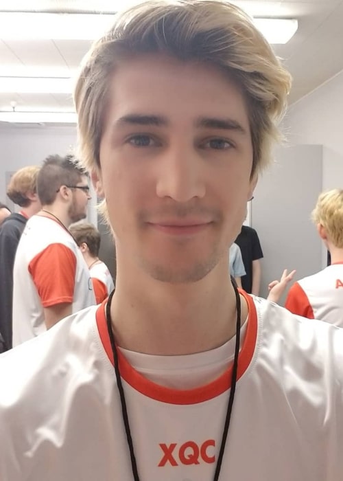 xQc as seen in an Instagram Post in September 2018