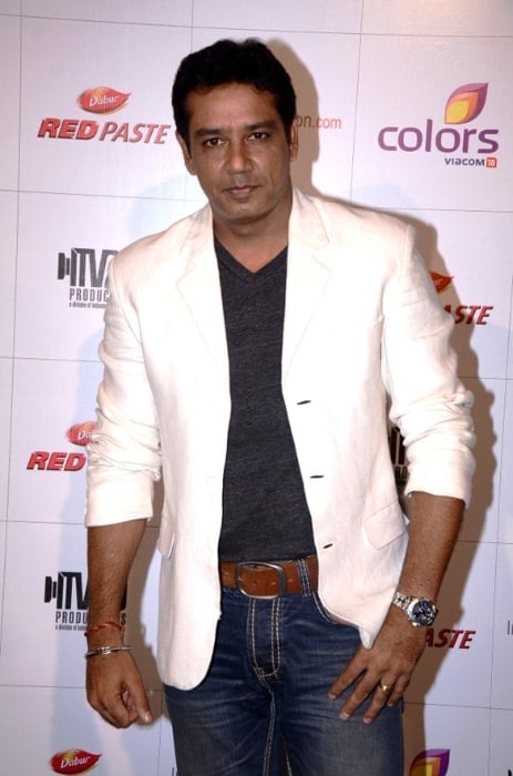 Anup Soni as seen while posing for the camera at Colors Indian Telly Awards in June 2012