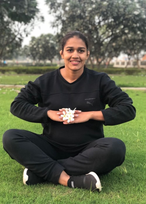 Babita Phogat as seen in an Instagram Post in January 2021