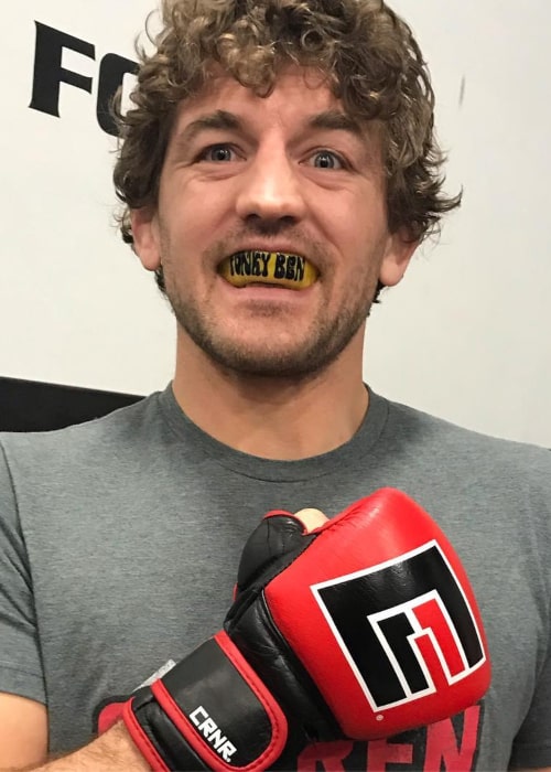 Ben Askren as seen in an Instagram Post in December 2018