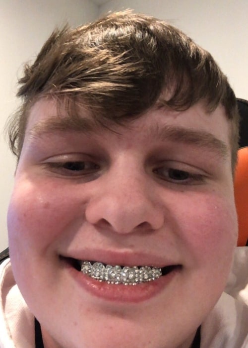 Benjyfishy as seen in a selfie that was taken in February 2020