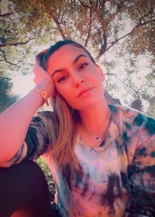 Bianca Brandolini d'Adda as seen in April 2020