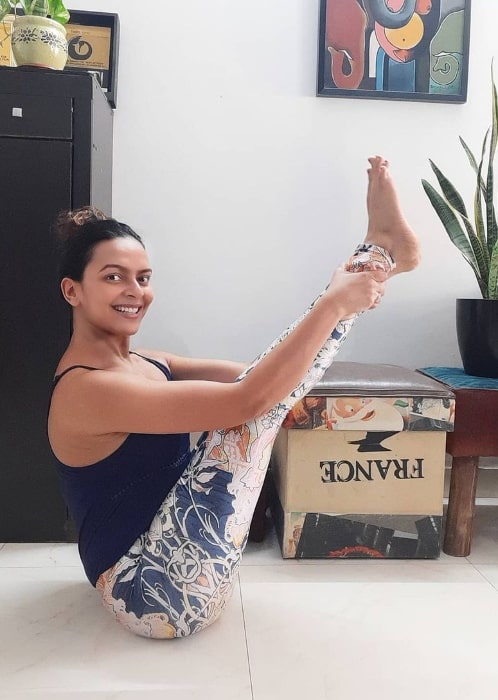 Bidita Bag posing for a picture in April 2020