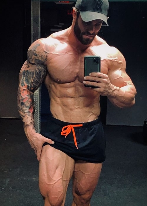 Calum Von Moger as seen in October 2020