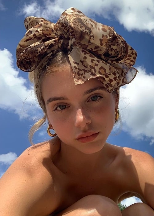 Casimere Jollette as seen while taking a selfie in June 2019