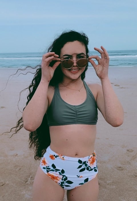 Chevel Shepherd as seen while posing for a picture at Saint Augustine, Florida in March 2020