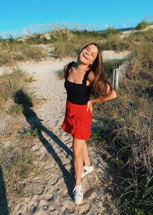 Chloe Schnapp as seen in a picture that was taken at in Sea Island, Georgia in July 2020