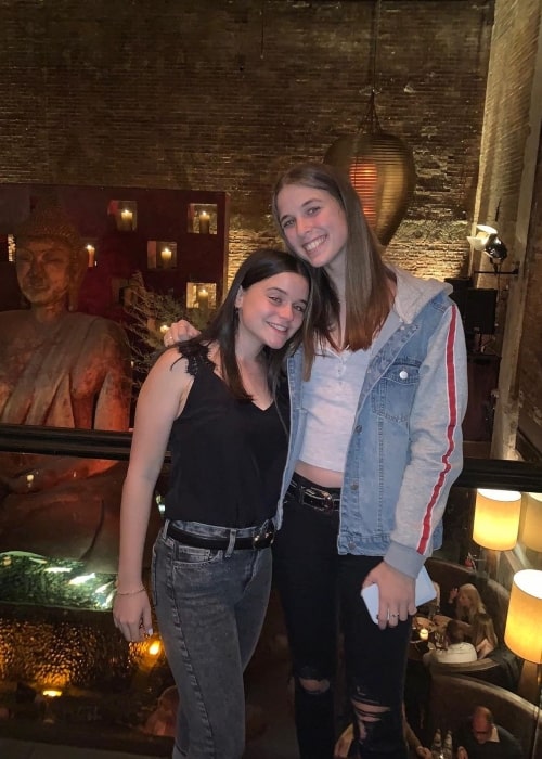 Chloe Schnapp as seen in a picture that was taken with Julia Raskin in June 2020