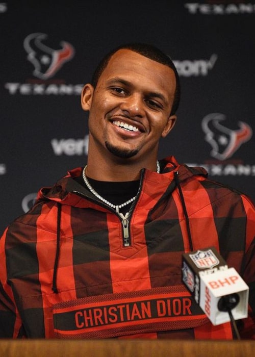 Deshaun Watson as seen in an Instagram Post in December 2019