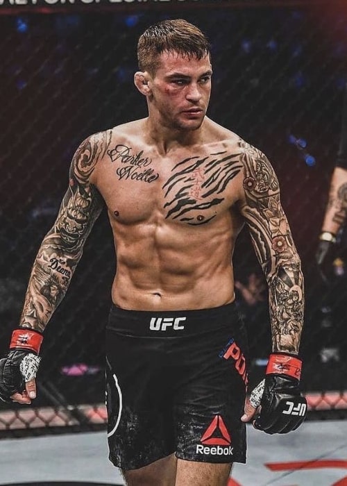 Dustin Poirier as seen in an Instagram Post in January 2021