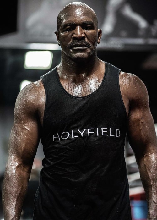 Evander Holyfield as seen in an Instagram Post in December 2020