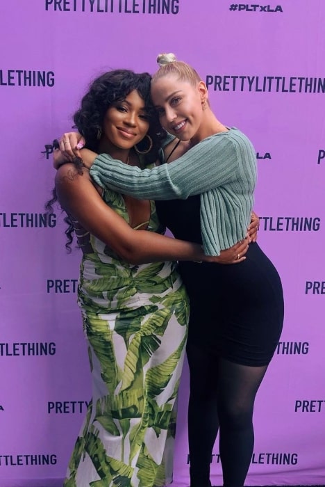 Faith Stowers (Left) and Violet Benson in September 2020
