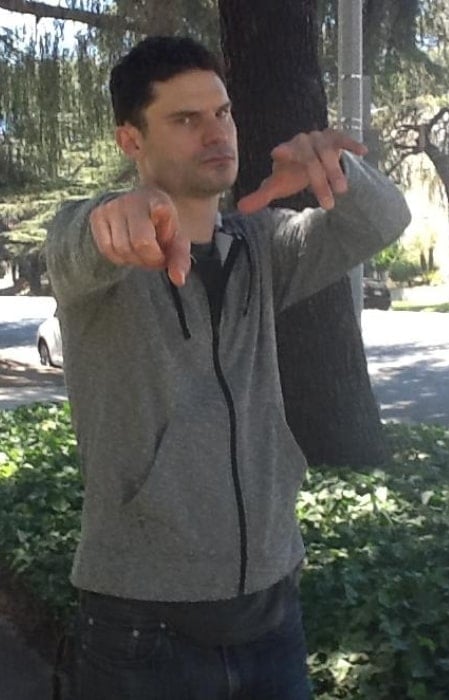 Flula Borg pictured in the Los Feliz district of Los Angeles in July 2014