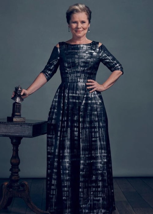 Imelda Staunton as seen in an Instagram Post in March 2018