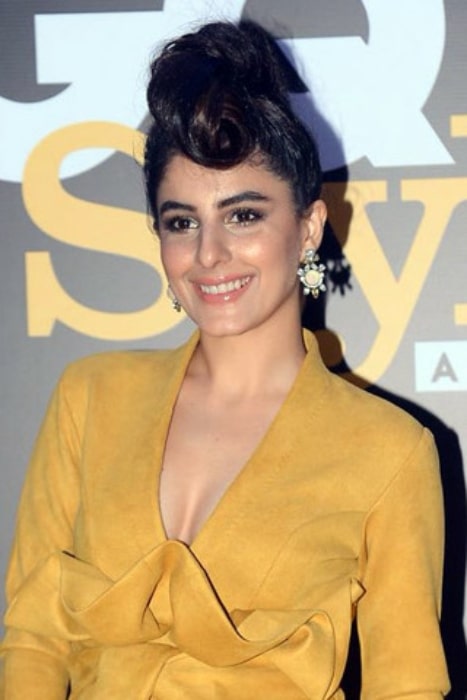 Isha Talwar pictured at GQ Style Awards in 2018